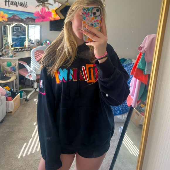 Nike Tops - Miami Heat Mashup Hoodie